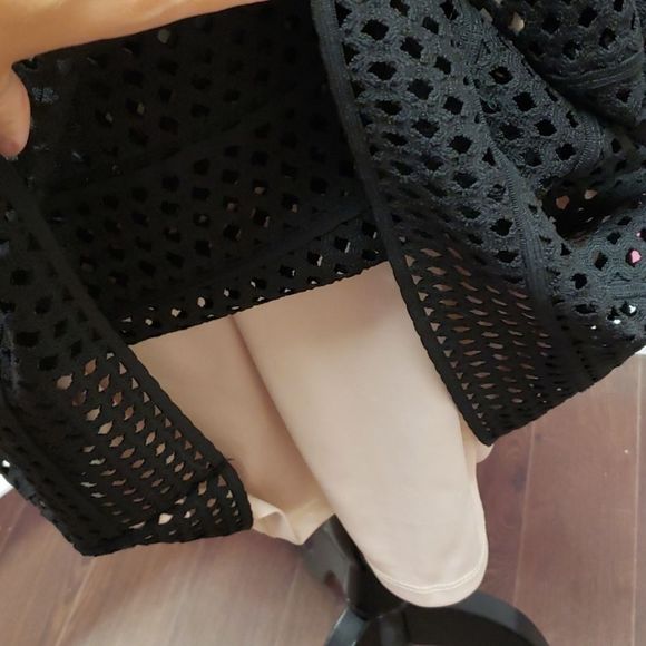 NWOT 💕💕Mystic Black Stretch Lace Dress Size M - Picture 10 of 14